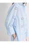 Oversize Scalloped Shirt Long Sleeve Cotton - 5