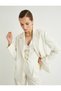 Blazer Jacket Buttoned Standard Cut Glitter Strip Detailed - 2
