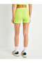 Sports Biker Leggings Extra Mini High Waist Slim Fit - 4
