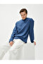 4WAM70124MK Koton Men's Sweat BLUE