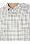 Green Regular Fit Long Sleeve Shirt 50284266-Vr016 - 7