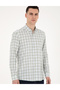 Green Regular Fit Long Sleeve Shirt 50284266-Vr016 - 2