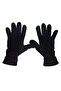Men's 4-Piece Double Layer Beret Fleece Black Winter Gloves with Ears Beanie Head Scarf Set Set Thermal - 2