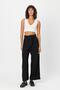 Belted Pleated Palazzo Pants (B24-00232) - 4