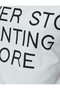 Crew Neck Bat Sleeve Slogan Printed Sports T-Shirt - 6