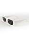 Geometric White Women's Sunglasses (100% Uv Protection) - 4