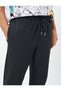 Jogger Sweatpants with Lace Waist Pocket - 5