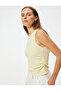 Textured Round Neck Tank Top - 2