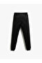 Simple Jogger Sweatpants - Elastic Waist - 5