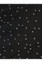 Polka Dot Tulle Mini Dress Thin Straps Asymmetrical Cut Lined - 6