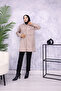 Hooded Zippered Trench Coat - 6