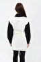 Women's V-Neck Belted Long Knitwear Sweater - 2