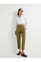 Jogger Pants Pocket Detailed High Waist - 2