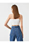 Thin Strap Crop Tank Top - 4