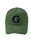 Navy Blue Letter G Luxury Gabardine Baseball Cap