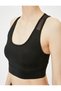 Tulle Detailed Sports Bra Covered Slim Fit - 5