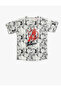 Iron Man Printed Marvel Licensed T-Shirt Crew Neck Short Sleeve