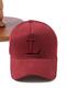 Luxury Gabardine Baseball Cap with Letter L