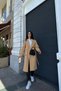 XXL Boutique Women Camel Zra Seasonal Trench Coat Nbmylk20 - 4