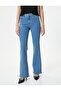 Spanish Style Flare Jeans Slim Fit Standard Waist Stretch Cotton with Pockets - Flare Jean - 3