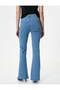 Spanish Style Flare Jeans Slim Fit Standard Waist Stretch Cotton with Pockets - Flare Jean - 4