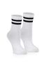 4 Pairs Economic Package Men's Women's Unisex Socks Socket Long Tennis Socks Striped College Socks -P01 - 2