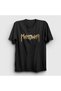 Unisex Black Gold Logo Manowar T-Shirt 63Zw