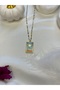 Tarot Çelik Kolye Gold -The Sun