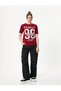 Printed T-Shirt Cotton Short Sleeve Crew Neck - 2