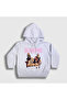 Unisex Kids White Band Blackpink Hooded Sweatshirt 19294tt