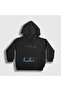 Unisex Kids Black Street Stray Kids Hooded Sweatshirt123032tt