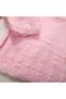 Baby Girl Crew Neck Sweater Pants 100% Cotton Knitwear Double Set - 4