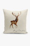 Christmas Themed Throw Pillow Cover / Christmas - Christmas Cushion Cover (Double-Sided Printed - Hidden Zipper) - 3