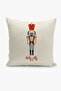 Christmas Themed Throw Pillow Cover / Christmas - Christmas Cushion Cover (Double-Sided Printed - Hidden Zipper) - 3