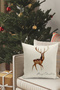 Christmas Themed Throw Pillow Cover / Christmas - Christmas Cushion Cover (Double-Sided Printed - Hidden Zipper) - 2