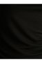 Off-the-Shoulder T-Shirt Asymmetrical Collar Long Sleeve Draped Viscous Fabric - 6