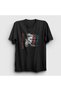 Unisex Black Colorful David Bowie T-Shirt 301Zw