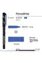 0.7 mm Blue Ink Matte Texture Body Ballpoint Pen Set 4 Pcs - 2