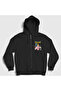 Unisex Black Future Nostalgia Dua Lipa Zippered Hooded Sweatshirt321060tt