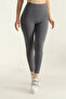 Wide Size Range Ribbed Winter Leggings with High Waist Inside Fleece - 3