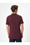 Slim Fit Polo Collar Buttoned Short Sleeve T-Shirt - 4