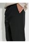 Jogger Sweatpants with Lace Waist Pocket Sewing Detail - 5
