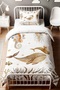 Bohemian Cute Submarine Patterned Single Baby Kids Bedding Set - 2