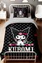 Pink Cherries and Kuromi Patterned Single Baby Kids Bedding Set - 2
