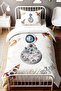 Astronaut on the Moon Patterned Single Baby Kids Duvet Cover Set - 2