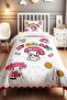 Pink Polka Dot My Melody Patterned Single Baby Kids Duvet Cover Set