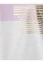 Printed T-Shirt Short Sleeve Crew Neck Viscose Blended Regular Fit - 6