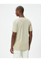 Cotton Slim Fit V-Neck Short Sleeve T-Shirt - 4