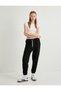 Jogger Pants Double Waist Detailed Tied Ribbed - 2