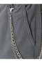 Cargo Jogger Pants Chain Detailed High Waist Cotton - 6